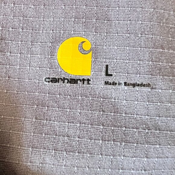 Carhartt Men's Slim Fit 6 pockets Scrub top black size L - Picture 10 of 13